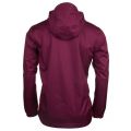 Mens Claret Marl Zip Through Hooded Jacket 15306 by Lyle & Scott from Hurleys