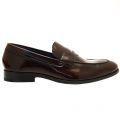Mens Dark Red Zephire Loafers 18903 by Ted Baker from Hurleys