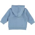 Boys Pale Blue Hooded Sweat Top 19587 by Timberland from Hurleys