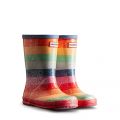 Girls First Rainbow Glitter Wellington Boots (4-11) 105023 by Hunter from Hurleys