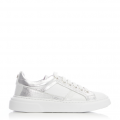 Womens White Auran Trainers 99457 by Moda In Pelle from Hurleys