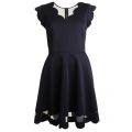 Womens Black Sharlot Scallopped Dress 14070 by Ted Baker from Hurleys