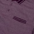 Mens Deep Pink Munsan S/s Jacquard Polo Shirt 46825 by Ted Baker from Hurleys