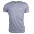 Mens Light Grey S/s Tee Shirt 6597 by BOSS from Hurleys