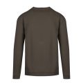 Mens Khaki Branded Anniversary Sweat Top 46811 by Ted Baker from Hurleys