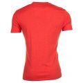 Mens Flame Red Marl Crew Neck Tee Shirt 8810 by Lyle & Scott from Hurleys