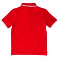 Boys Red Basic Branded S/s Polo Shirt 65420 by BOSS from Hurleys