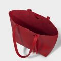 Womens Red Tavi Tassel Tote Bag 95062 by Katie Loxton from Hurleys