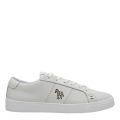 Mens White Zach Zebra Trainers 95771 by PS Paul Smith from Hurleys