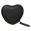 Womens Black Winter Nico Heart Coin Purse 46115 by Valentino from Hurleys