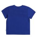 Toddler Wave Blue Colour Logo S/s T Shirt 55936 by BOSS from Hurleys