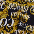 Mens Black Baroque Logo Print Sweat Top 43688 by Versace Jeans Couture from Hurleys