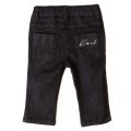 Baby Black Denim Wash Jeans 65639 by Karl Lagerfeld Kids from Hurleys