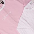 Baby Pink 2 Pack L/s Bodysuits 62541 by Armani Junior from Hurleys