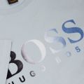 Casual Mens Light Blue Topwork S/s T Shirt 26315 by BOSS from Hurleys