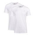 Mens White Branded 2 Pack S/s T Shirts 97637 by Vivienne Westwood from Hurleys