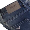 Mens Blue Wash J06 Slim Fit Jeans 11083 by Armani Jeans from Hurleys