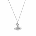 Womens Silver Paisley Small Orb Pendant 29723 by Vivienne Westwood from Hurleys