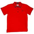 Boys Red Logo S/s Polo Shirt 11578 by Armani Junior from Hurleys