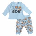 Moschino Baby Sky Blue Toy Top & Bottoms Set 76165 by Moschino from Hurleys