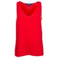 Womens Margo Red Sania Plains Cami Top 9189 by French Connection from Hurleys