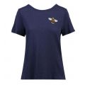 Womens French Navy Bee Carley Print S/s T Shirt 98967 by Joules from Hurleys