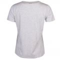 Casual Womens Silver Teestar S/s T Shirt 22197 by BOSS from Hurleys
