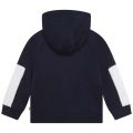 Toddler Navy Zip Hooded Sweat Jacket 111195 by BOSS from Hurleys