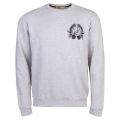 Mens Grey Small Iconic Logo Crew Sweat Top 25279 by Versace Jeans from Hurleys