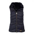 Womens Black Halfback Quilted Gilet 77851 by Barbour International from Hurleys