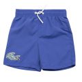 Boys Elysee Blue Branded Swim Shorts 23321 by Lacoste from Hurleys