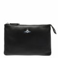 Womens Black Emma Top Zip Purse Pouch 36308 by Vivienne Westwood from Hurleys