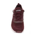 Womens Burgundy Bobs Squad Total Glam Trainers 31753 by Skechers from Hurleys