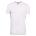 Mens White Square Arm Logo S/s T Shirt 59211 by Dsquared2 from Hurleys