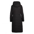 Womens Black Omega Lightweight Padded Coat 77745 by Parajumpers from Hurleys