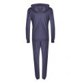 Womens Navy Metallic Logo Hooded Tracksuit Set 30558 by EA7 from Hurleys