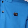 Mens Light Blue Classic Logo Custom Fit S/s Polo Top 105853 by Paul And Shark from Hurleys