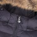 Boys Black Authentic Matte Fur Coat 32227 by Pyrenex from Hurleys