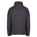 Mens Black Last Minute Padded Jacket 32161 by Parajumpers from Hurleys