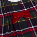 Baby Girls Bottle Tartan Bow Dress 74806 by Mayoral from Hurleys