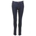 Womens Rinse Rebound Skinny Fit Jeans