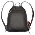 Womens Black Logo Backpack 21471 by Love Moschino from Hurleys