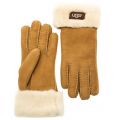 Womens Chestnut Classic Turn Cuff Gloves 67655 by UGG from Hurleys