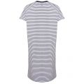 Lifestyle Womens White And Navy Monreith Stripe Dress 21916 by Barbour from Hurleys
