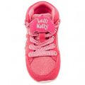 Girls Pink Rabbit California Trainers (25-33) 17078 by Lelli Kelly from Hurleys