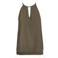 Womens Khaki Dippa Halter Cami Top 43998 by Ted Baker from Hurleys
