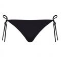 Womens Black Tie Side Bikini Briefs 20495 by Calvin Klein from Hurleys