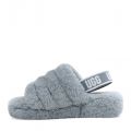 Womens Ash Fog Fluff Yeah Slide Slippers 94294 by UGG from Hurleys