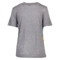 Womens Grey Melange Beach House Woven Front S/s T Shirt 56498 by PS Paul Smith from Hurleys