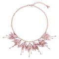 Womens Rose Gold & Baby Pink Fawna Fuschia Drop Pendant Necklace 24483 by Ted Baker from Hurleys